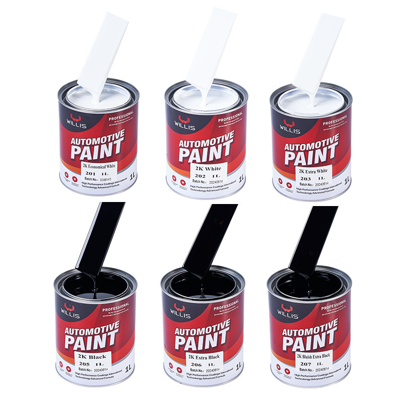 Intermediate 2K Solid Paint Colors For Auto Body Repair Geen kleurverandering Acrylic Color Paint Car Paint Manufacturer