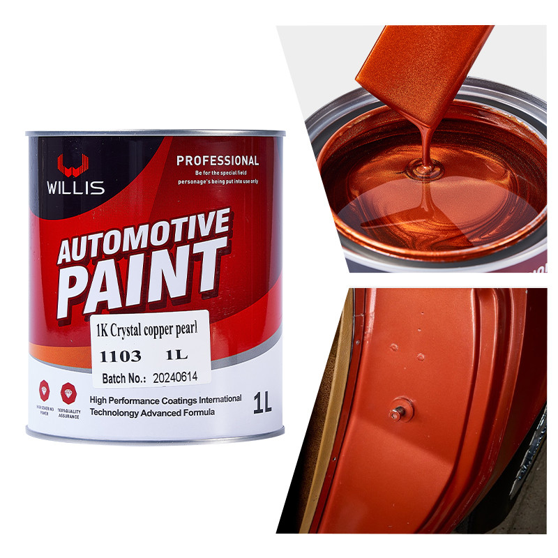 Niet giftig Midnight Blue Pearl Auto Verf, Liquid Rustoleum Automotive Verf, 2K / 1K Kleurverf, 1K Pearl Verf