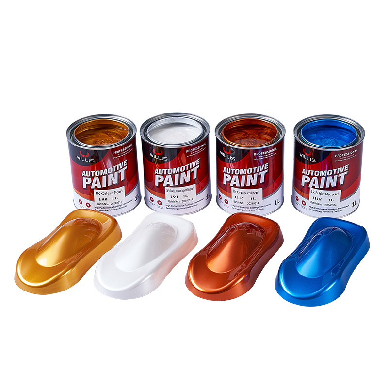 1K Pearl Automotive Verf Vloeibare coating Meerdere kleuren Makkelijk toe te passen OEM / ODM-diensten,Auto spray verf