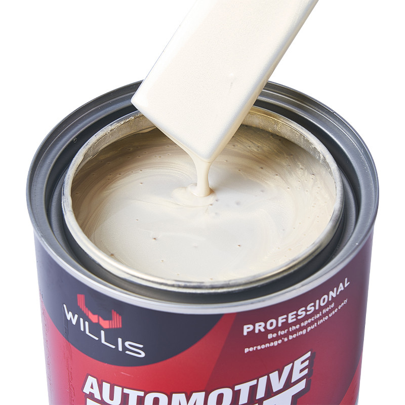 1K Acrylische Parel Auto Verf Geel Parel Duidelijke vacht Verharder Dunner 2K / 1K Kleurverf
