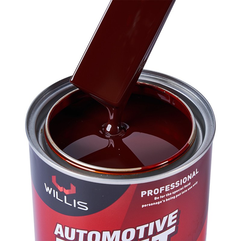 1K-gebaseerde appliance touch-up verf, violet rood / zwart / wit verf voor autokrassen
