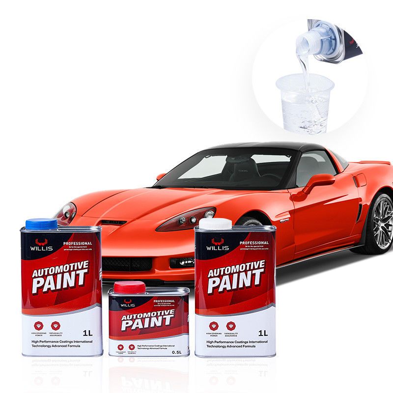 Auto Refinish Automotive Clear Coat Verf Aanpasbaar Matte Afwerking Met Glanzende Afwerking En Transparante Look