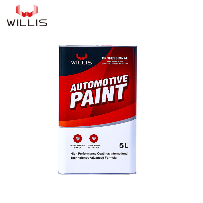 Hoge Hardheid 2K Blanke Lak Spray Voor Autoreparatie – Lage VOC, Diamantglans Afwerking, Kras- & UV-bestendig (5L Kit Met Verharder)