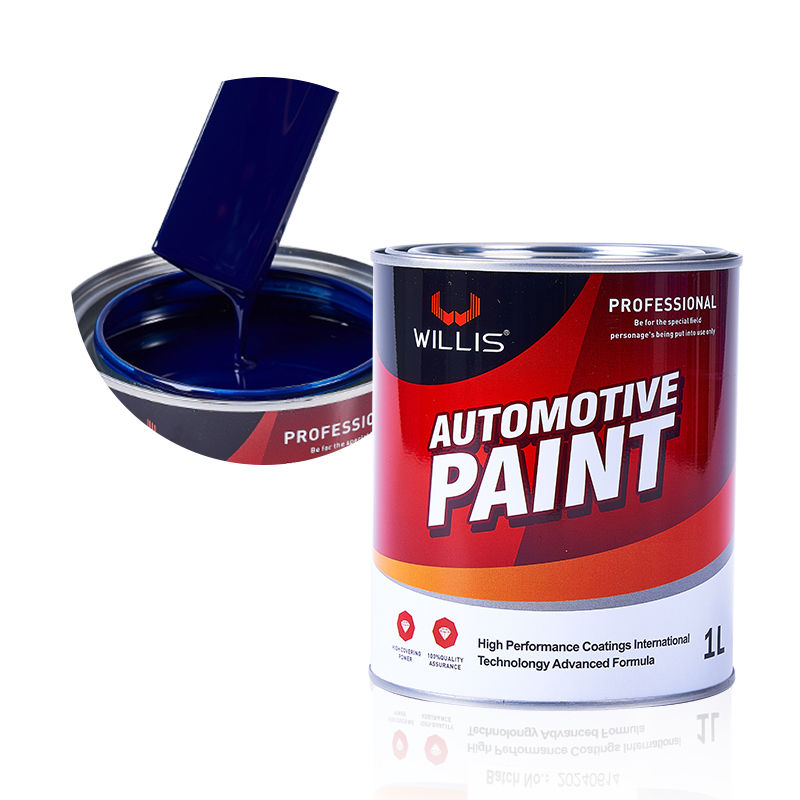 Hoogwaardige 2K Acryl Auto Verf Roodblauw Automotive Metalen Kleur Goede Prijs Sproei Verf Voorraden Auto Repair Coating