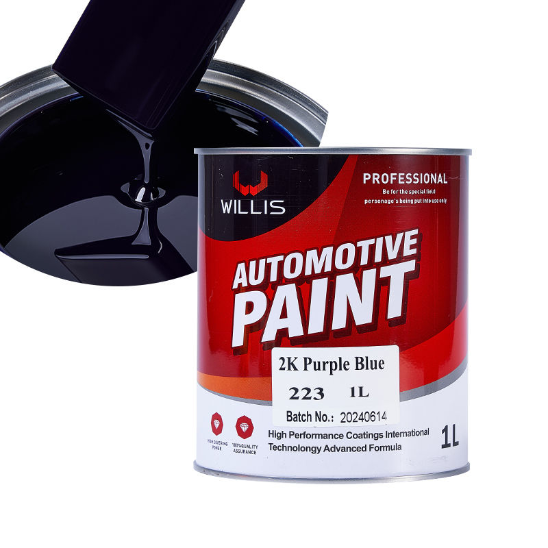 2K Purple Blue Car Paint Spray Coating OEM beschikbaar