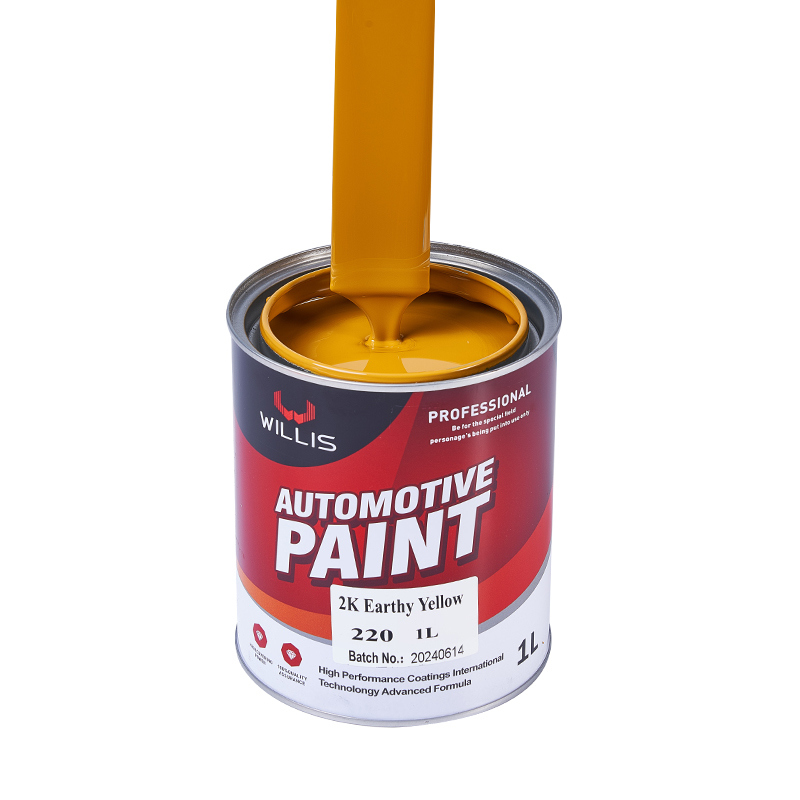 Aanpasbare kleur 2K vaste verf met meerdere kleuren en gratis monster voor spray applicatie