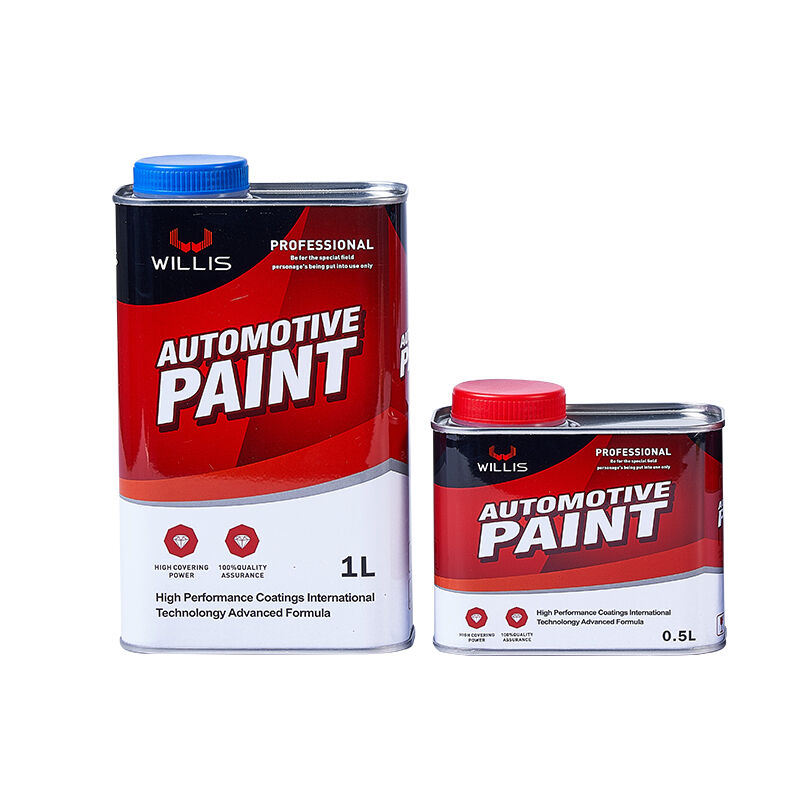 Hoogvaste anti-vergelende blanke lak Acrylhars Vernis Automotive Hoogglans Verf met harder voor hersteldoeleinden