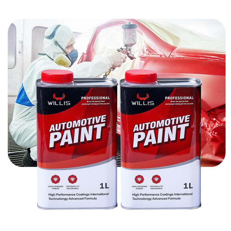High Quality 2K Transparent Clearcoat Auto Paint Hardener Good Price Automotive Coating & Paint Factory