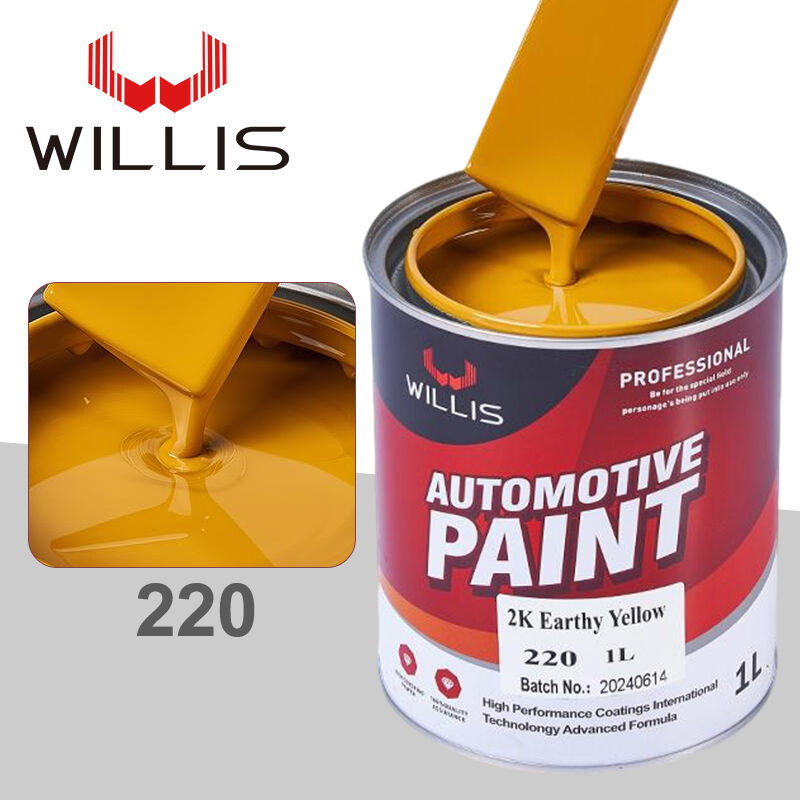WILLIS Aanpasbare 2K Acryl Parelmoer Auto Lak Kleur Hars Vloeibare Coating Toepassing Spuitmodel 220 Diversen
