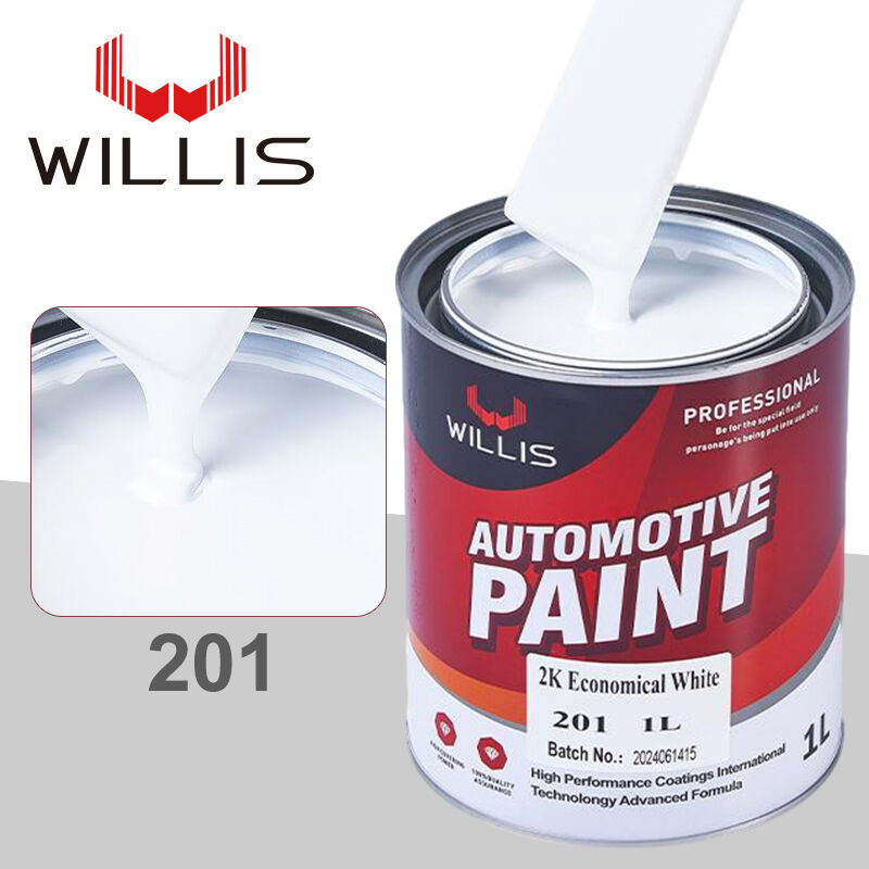 WILLIS Model 201 2K Acrylische hars autoverf slijtage- en krasbestendige langdurige heldere sprayverf voor auto's boten en plastic