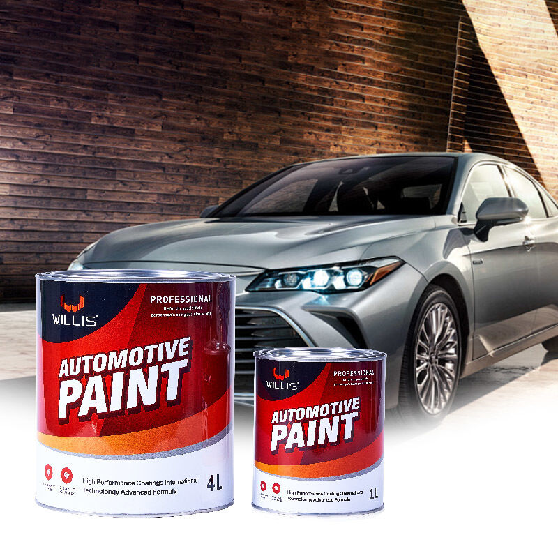 WILLIS 206 High Performance 2K Auto Refinish Car Paint Acrylhars Spray Liquid Coating voor automotive & boot gebruik