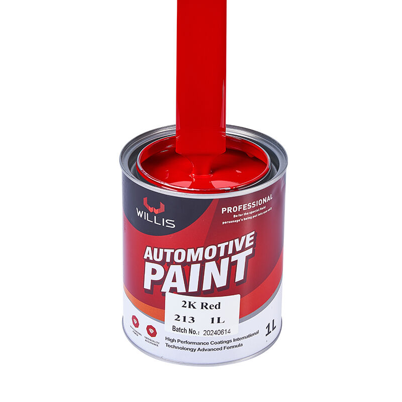 Rode reparatie Acrylbasisverf Oppervlakteverf Sproeiende Verf Automobielreparatie Verf