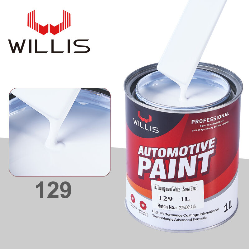 1K Transparante Witte Auto Repair Liquid Coating High Performance Eco Friendly Acrylic Resin Car Plastic Coating MSDS