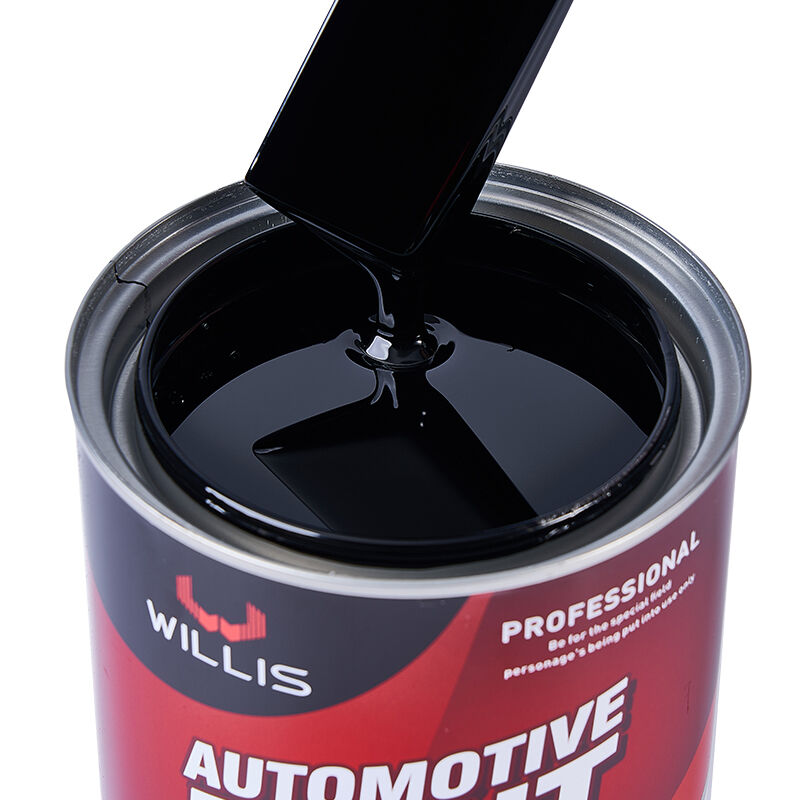 1k Blauwzwart Acryl Auto Refinish Verf Decoratieve Body Filler en Reparatie Coating