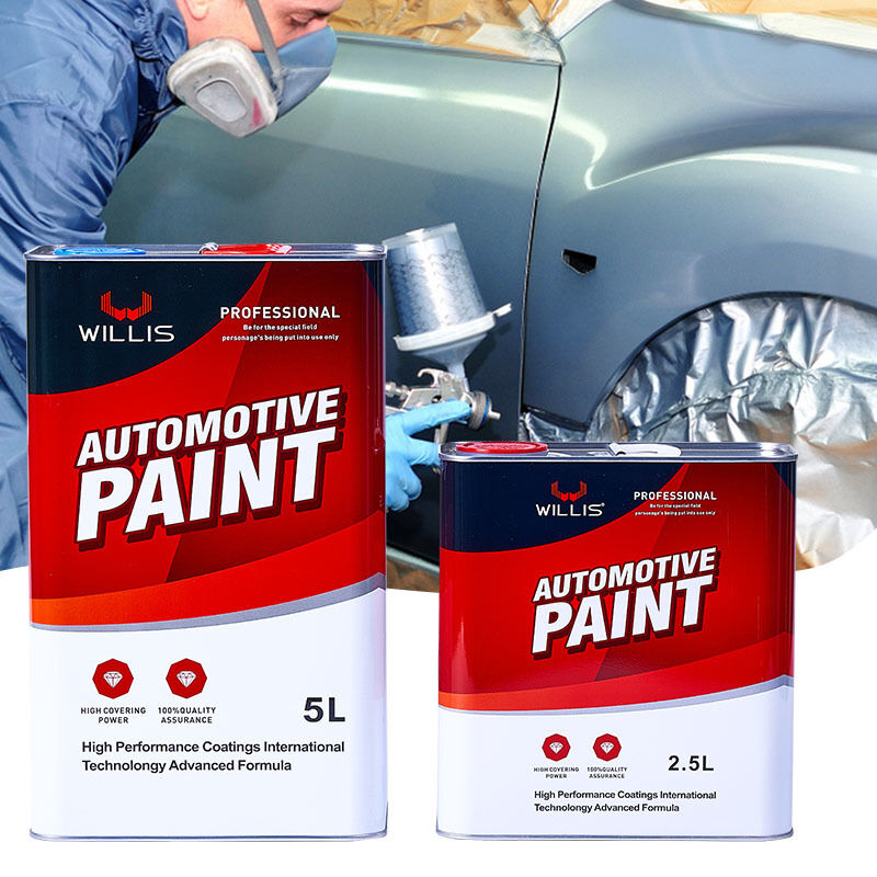 Willis High Solid 2K Acrylic Automotive Clear Coat Matte UV Liquid Lack Car Refinish Repair Coating Auto Plastic Coating